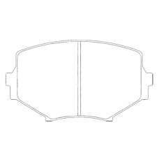 Brake pads CL Brakes RC5 Mazda MX5 avant 1999