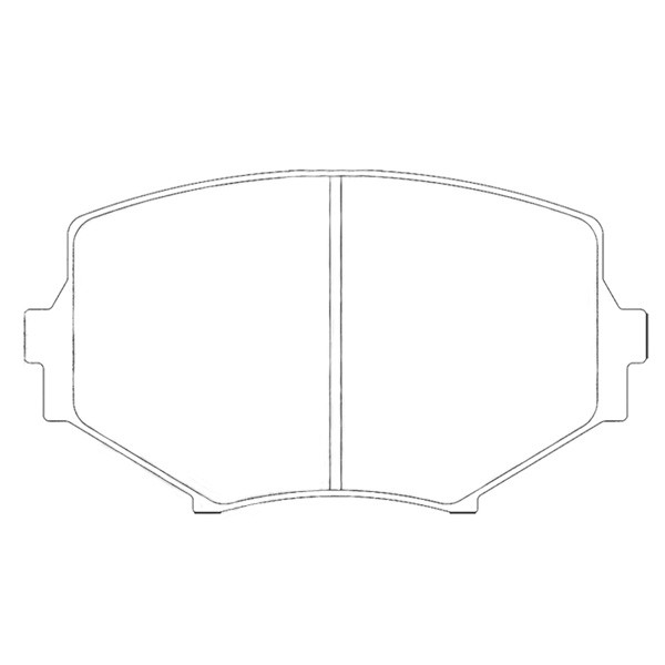 Bremsbeläge Carbon Lorraine Mazda MX5 Vor 1999 - CL-4107-RC5 - 4107 RC5+ - 3661768493175