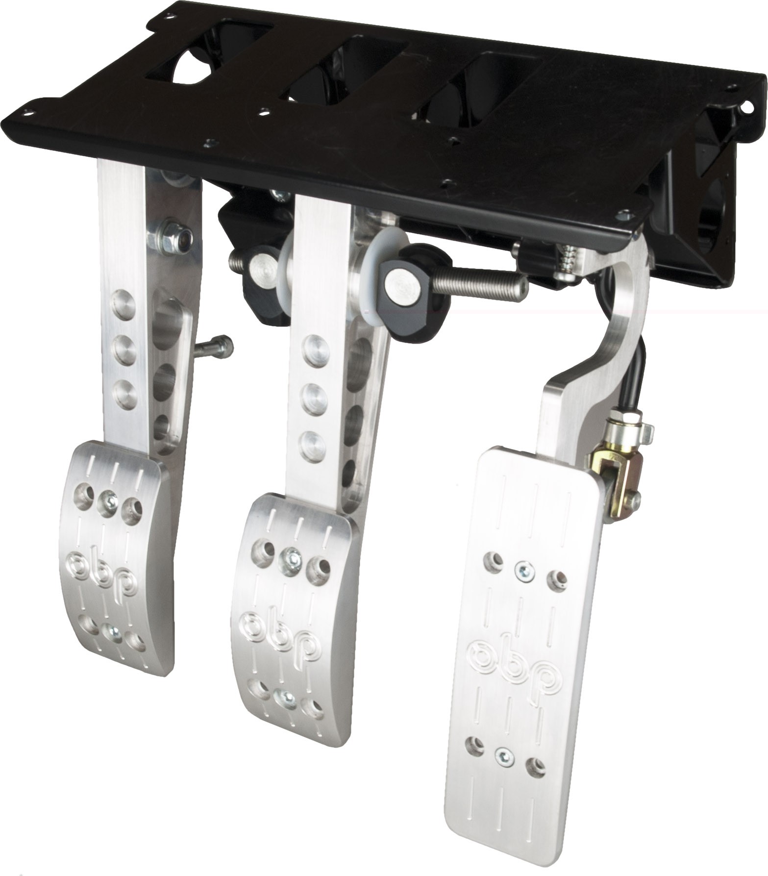 Pedal Box 3 Pedali cima senza Pompa Freno 5:1 - OBP-0002PRT - OBP0002PRT - 3661768428665