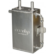 OBP oil catch tank in aluminum 1 liter