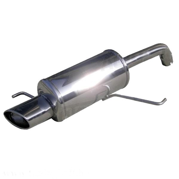 Edelstahlterminal Inoxcar Alfa 147 1.6 TS 1x120mm - IC-AL14701120 - AL147.01.120 - 3661768495674