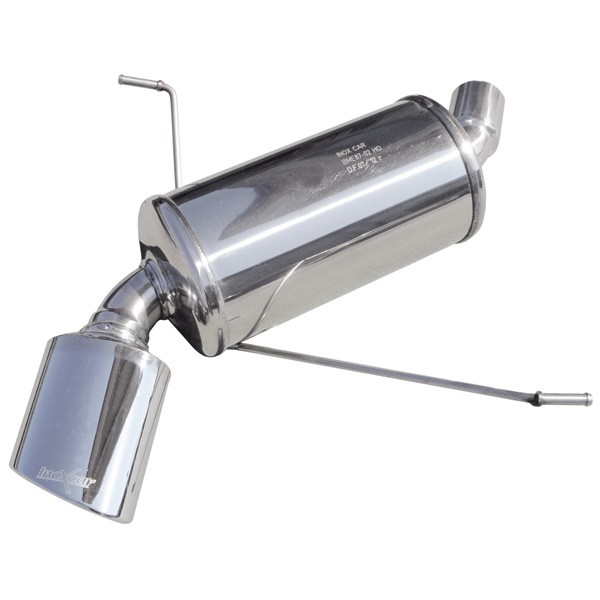Inoxcar Stainless Steel Rear Exhaust BMW 116i E87 120x80mm - IC-BME8702SB - BME87.02.SB - 3661768499832