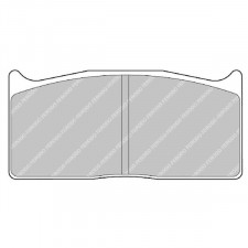 Bremsbeläge Ferodo DS1.11 hinten für MITSUBISHI Lancer EVO IX-X Gr.N Asphalt 01.06 - Bremssattel BREMBO