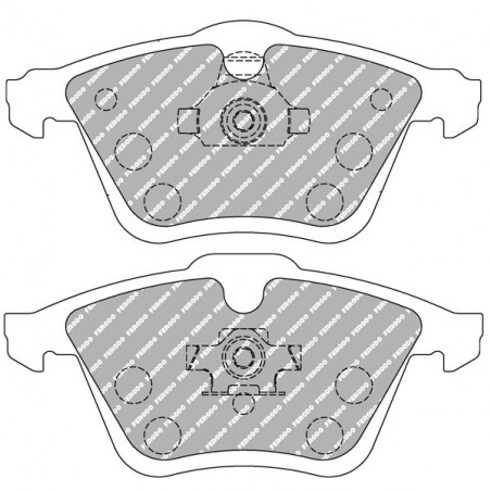Ferodo DS2500 Brake Pads Volkswagen Golf 5 Gti / R32