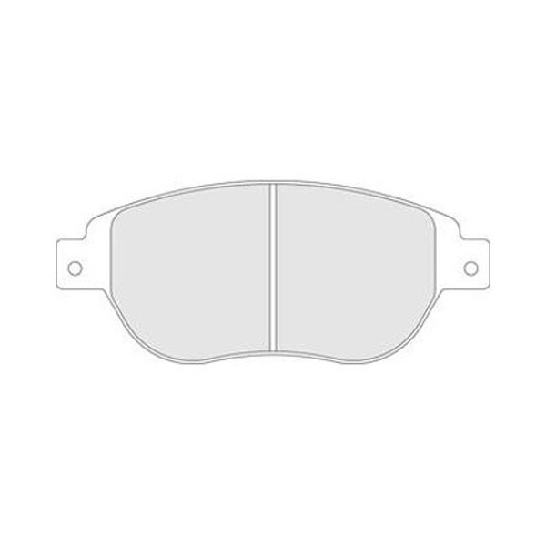 Carbone Lorraine RC5plus Front Brake Pads Peugeot 206 RC - CL-4073-RC5 - 4073 RC5+ - 3661768515082
