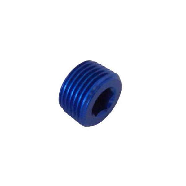 Goodridge Male Hollow Cap 1/4x18 NPT Aluminium - G-AN932-03D - AN932-03D - 3661768516546