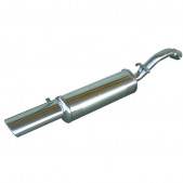 Inoxcar Stainless Steel Rear Exhaust Volkswagen Golf 2 GTi 1.8 8V 120x80