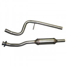 Tubo centrale inox Silenziato Inoxcar Citroën C2 1.6 16V VTS 125