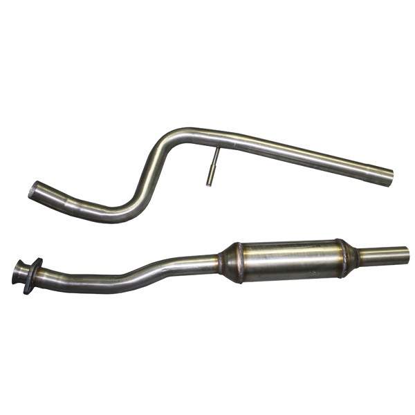 Tubo centrale inox Silenziato Inoxcar Citroën C2 1.6 16V VTS 125 - IC-TCC2S - TCC2S - 3661768520604