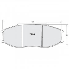 Pastiglie Freno PFC Anteriore Renault RS 01
