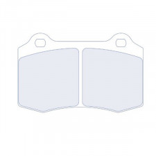 Brake pads CL Brakes RC5 front caliper Brembo Peugeot 406