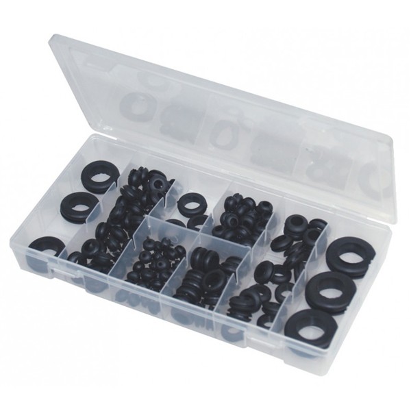 Scatola gomma per cavi flessibili 180 pezzi - AS-323241 - 3233753232412