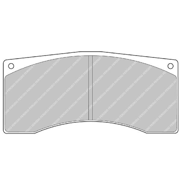 Ferodo DS 3000 brake pads FRP3007R - F-RP3007R - FRP3007R - 3661768791455
