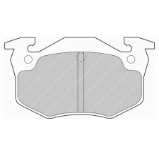 Ferodo DS Performance Rear Brake Pads Renault / Peugeot
