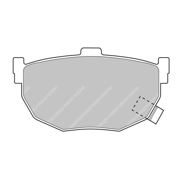 Plaquettes de Frein Ferodo DS2500 Arrière Hyundai Coupé V6 Après 1996 - F-CP638H - FCP638H - 3661768275955