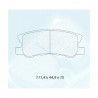 Plaquettes de Frein CL Brakes RC6 Arrière Mitsubishi Pajero 3