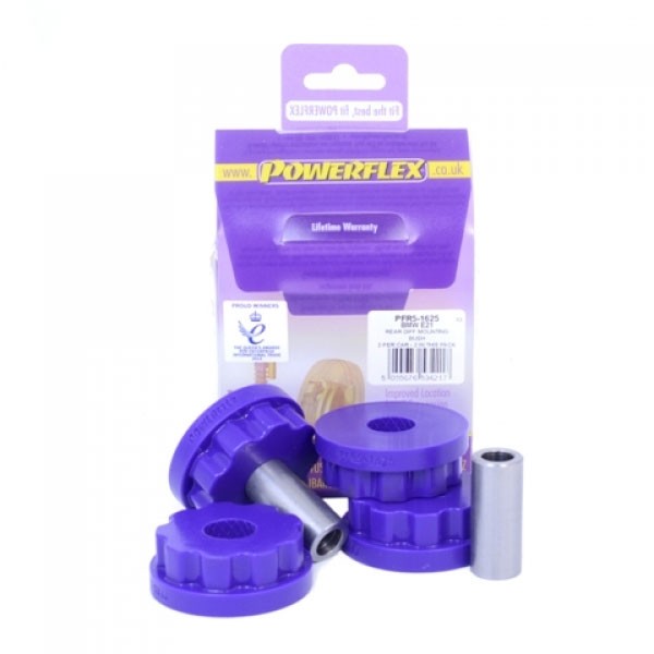 Silent Bloc Powerflex Differential hinten BMW E21 (2 Stück) - PF-R51625-2 - PFR5-1625 - 5055676534217