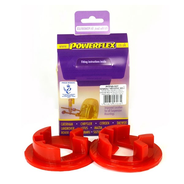 Silent Bloc POWERFLEX Supporto Motore Inferiore Posteriore Inserto Renault Megane 2RS225 R26 (1 Pezzo) - PF-F60527R - PFF60-527R - 5055676531834