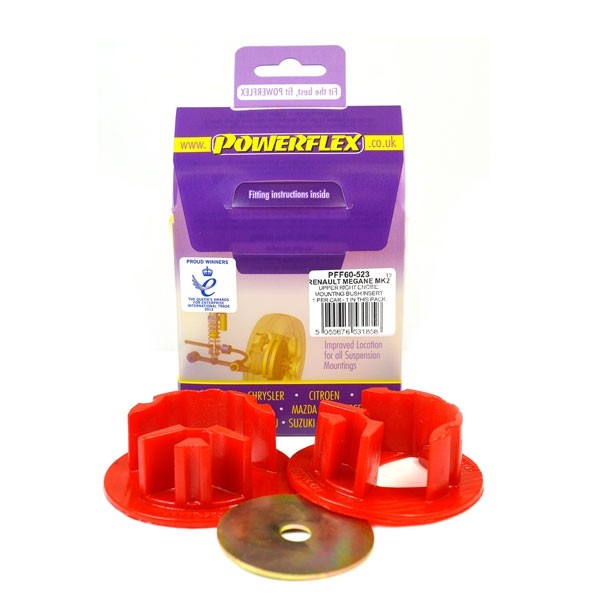 Silent Blocs POWERFLEX Insert Oberer Motor Rechts Renault Megane 2 RS 225 R26 (1 Stück) - PF-F60523R - PFF60-523R - 5055676531858