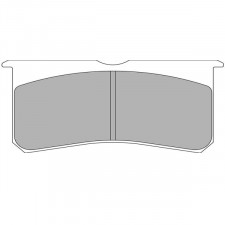 Plaquettes de frein Ferodo DSUNO avant pour FORD Fiesta R2 (Asphalt) 10.09 -  étrier AP RACING
