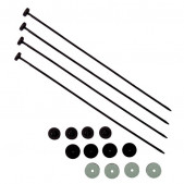 Colliers Plastique Fixation rapide Revotec (X4)