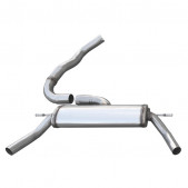 Terminale Inox Inoxcar Renault Clio 4 RS Dopo 2013 1 Silenziatore 1X50 Destra a Sinistra