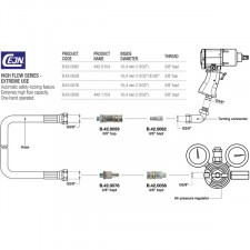 Raccord Rapide Femelle Paoli 3/8" pour Tuyau