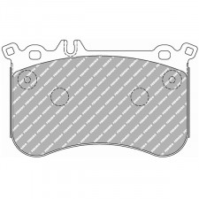 Plaquettes de frein Ferodo DS2500 avant pour MERCEDES A-CLASS A 45 AMG 4-matic (176.052) 06.13 - 06.15 étrier BREMBO