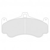 Plaquettes de Frein CL Brakes RC8 Avant Porsche GT3