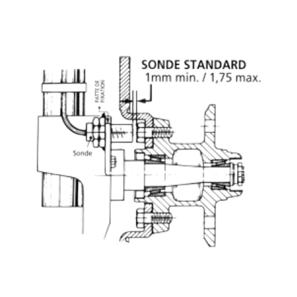 Sonde Magnétique sur Roue 3.5mm Terratrip Tripmaster - TER-SONDE4 - T005AE - 3661768442470