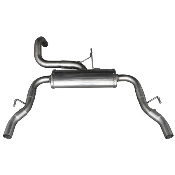 Silenziatore Posteriore Inoxcar diametro 54 Destra a Sinistra Peugeot 308 GTI 1.6 - IC-PE3080454 - PE308.04.54 - 3661768543580