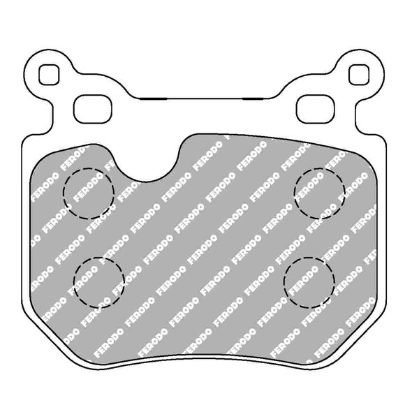 Plaquettes de Frein Ferodo DS2500 Arrière BMW Serie 1 - F-CP4217H - FCP4217H - 3661768308868