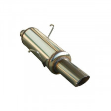 Inoxcar Stainless Steel Rear Exhaust Citroën AX 1.4 GTi 1x90mm Rally