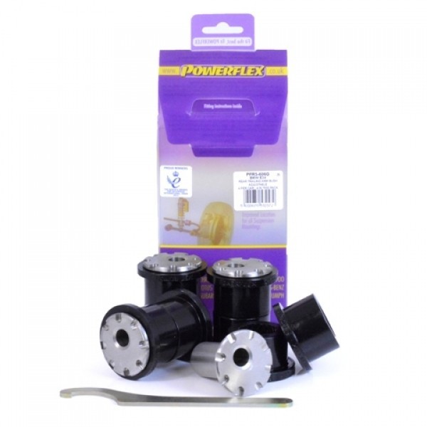 Powerflex Rear Trailing Arm Bush BMW E39 (4 pieces) - PF-R5606G-4 - PFR5-606G - 5055676532572