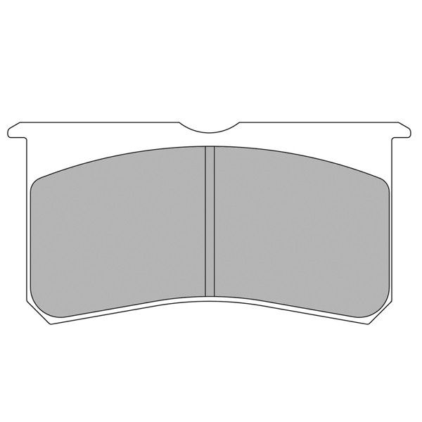 Bremsbelag Ferodo DS3000 Ford Fiesta R2 - F-RP3116H - FRP3116H - 3661768573655
