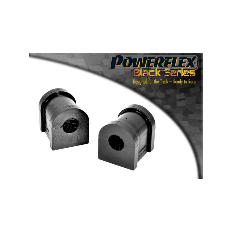Silent Bloc Powerflex Black Barra Stabilizzatore Posteriore Jaguar XJ 2003-2009(2 pezzi) - PF-R27615175-2N - PFR27-615-17.5BLK - 5055676524287