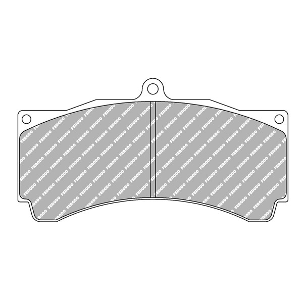 Pastiglie Freno Ferodo DS3000 AP-CP5070D54 - F-RP3077R - FRP3077R - 3661768574461