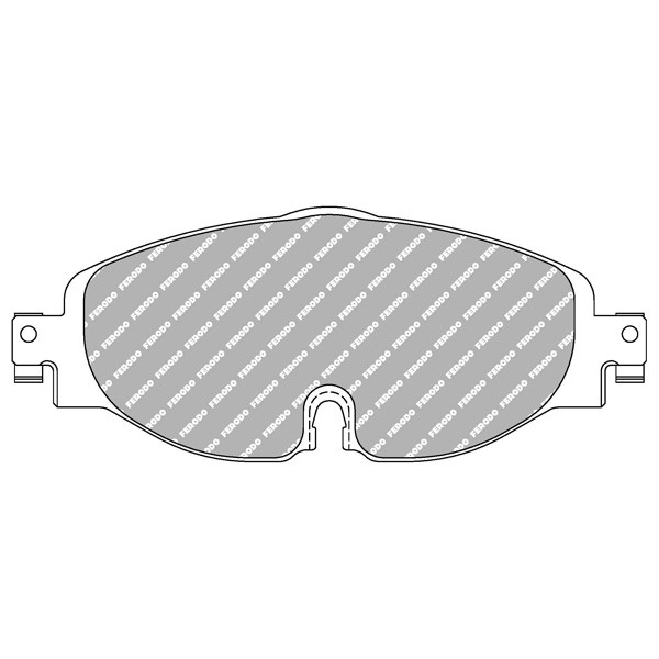 Plaquettes de Frein Ferodo DS25 Avant Volkswagen Golf 7 GTD Lucas/TRW - F-CP4433H - FCP4433H - 3661768575178
