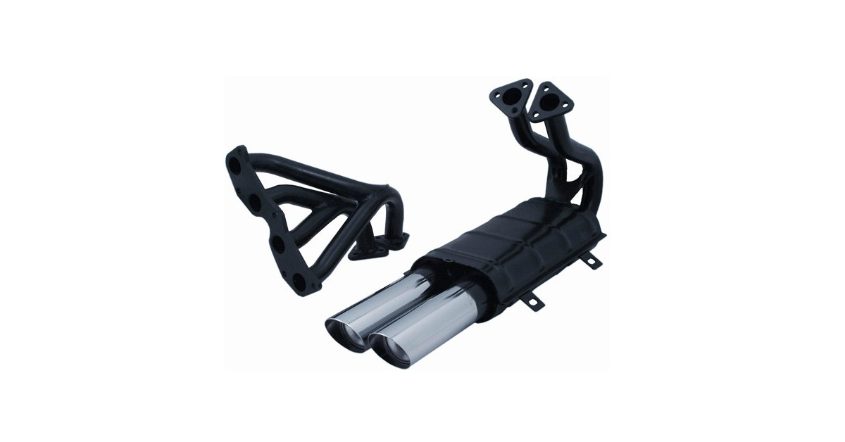 GT2i Race & Safety Manifold + Muffler Fiat 600/850/1000