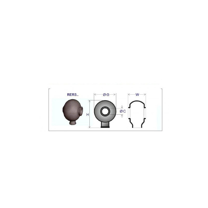Protezione Snodo Anti Polvere Rodobal 39mm - RO-RERS2 - RERS2 - 3661768385333