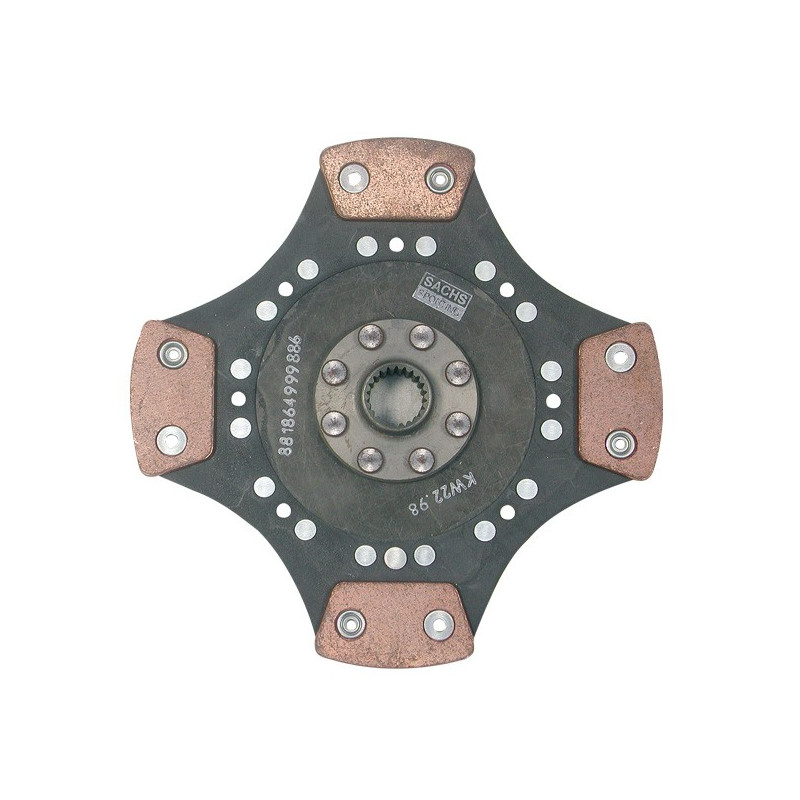 Disco Frizione Metallo Sinterizzato Rigido Bratex 1750 Lancia Fulvia 1600 - EMB-5054 - 3661768579503