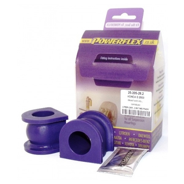Silent Bloc Powerflex Anti-Roll Vorne Honda S2000 - PF-F25205-28-2 - PFF25-205-28.2 - 5055676504166