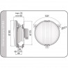 GT2i Race & Safety Spotlight on Rod End High-beam 183mm