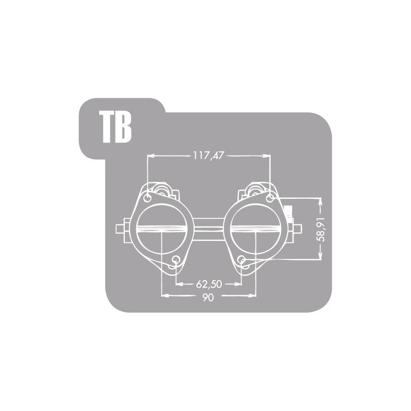 Pipe d'Admission Jenvey Peugeot XU Mi16 - J-MP02 - MP02 - 3661768301067