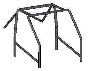 Roll Bar Sparco Lancia Fulvia HF Coupé 1966-1972 - GT2i - 00723122 - 00723122 - 8033280057879