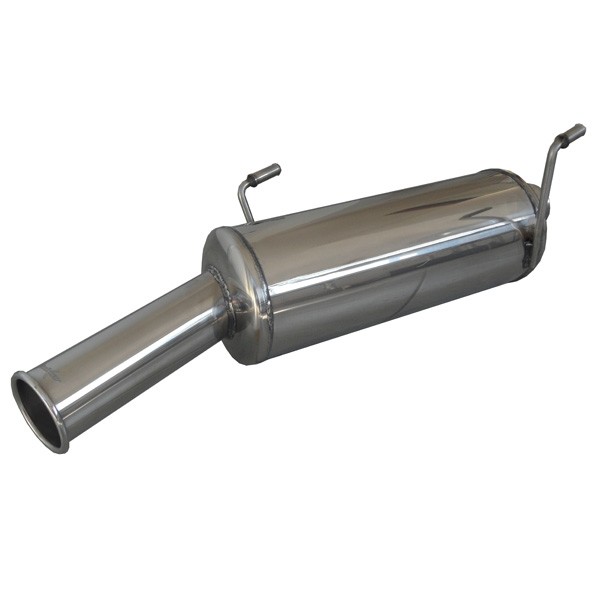 Inoxcar Rear Exhaust eugeot 206 2.0 16V After 1999 76 Retro - IC-PE20607RT - PE206.07.RT - 3661768581346
