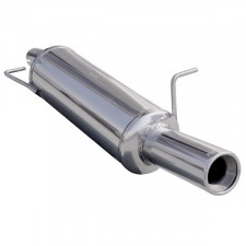 Inoxcar Rear Exhaust Ford Fiesta 1.6 TDCi S After 2005 1x80mm