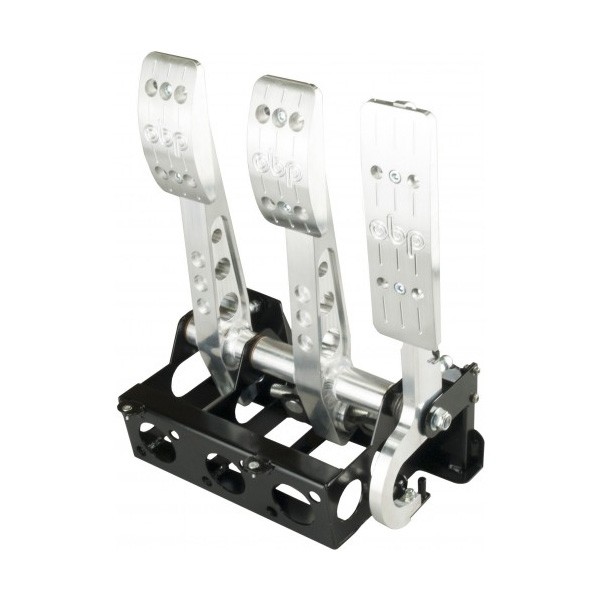 Pedal box 3 pedali OBP 4.05:1-5.45:1 senza Pompa Freno - OBP-0002PRC - OBP0002PRC - 3661768583395