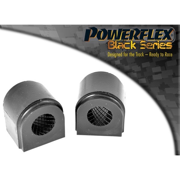 Powerflex Black Front Anti-Roll Bar Bush Volkswagen Golf 5 23.6mm (2 parts) - PF-F85503-236-2N - PFF85-503-23.6BLK - 5055676522504