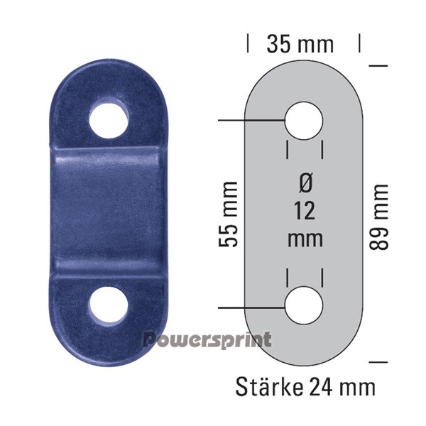 Powersprint 220°C Exhaust Bush thickness 24mm - PS-909851 - 909851 - 3661768579107